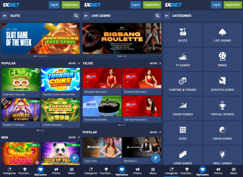 1xBet Casino