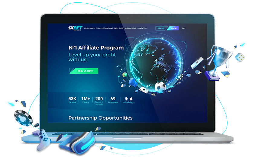 1xBet affiliate program