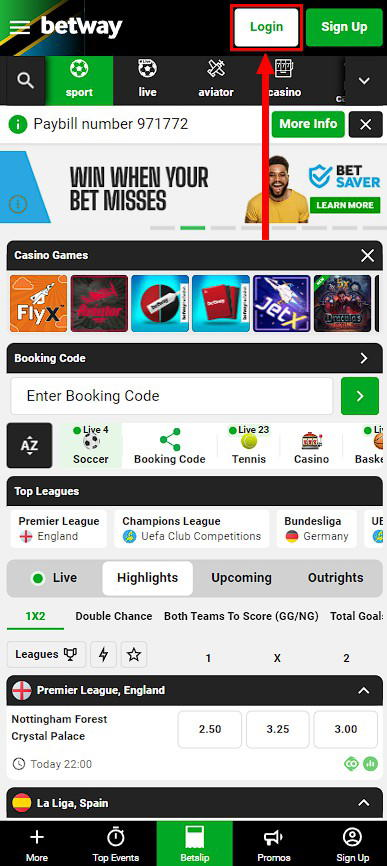 Betway login  