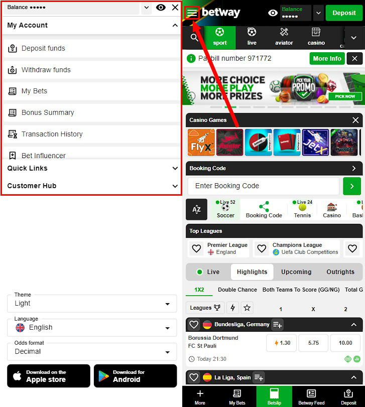 betway mobile site