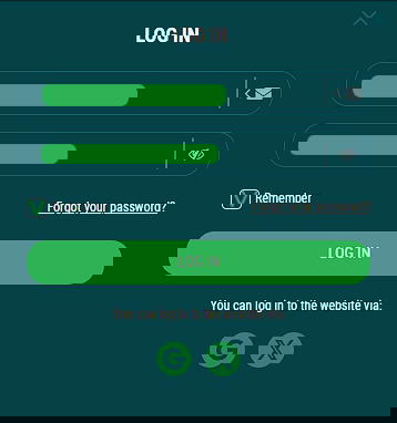 22bet login form