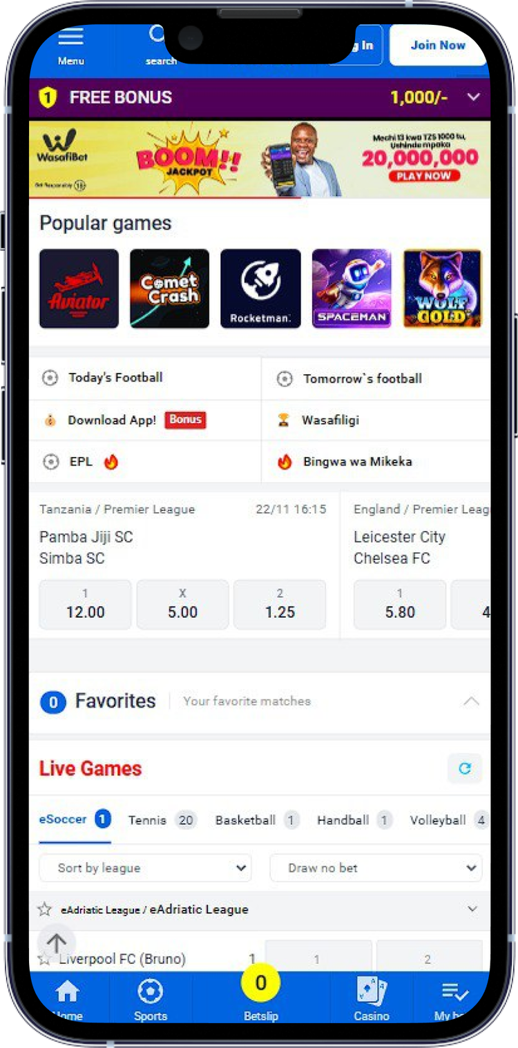 Wasafi bet app download for iphone tz latest version