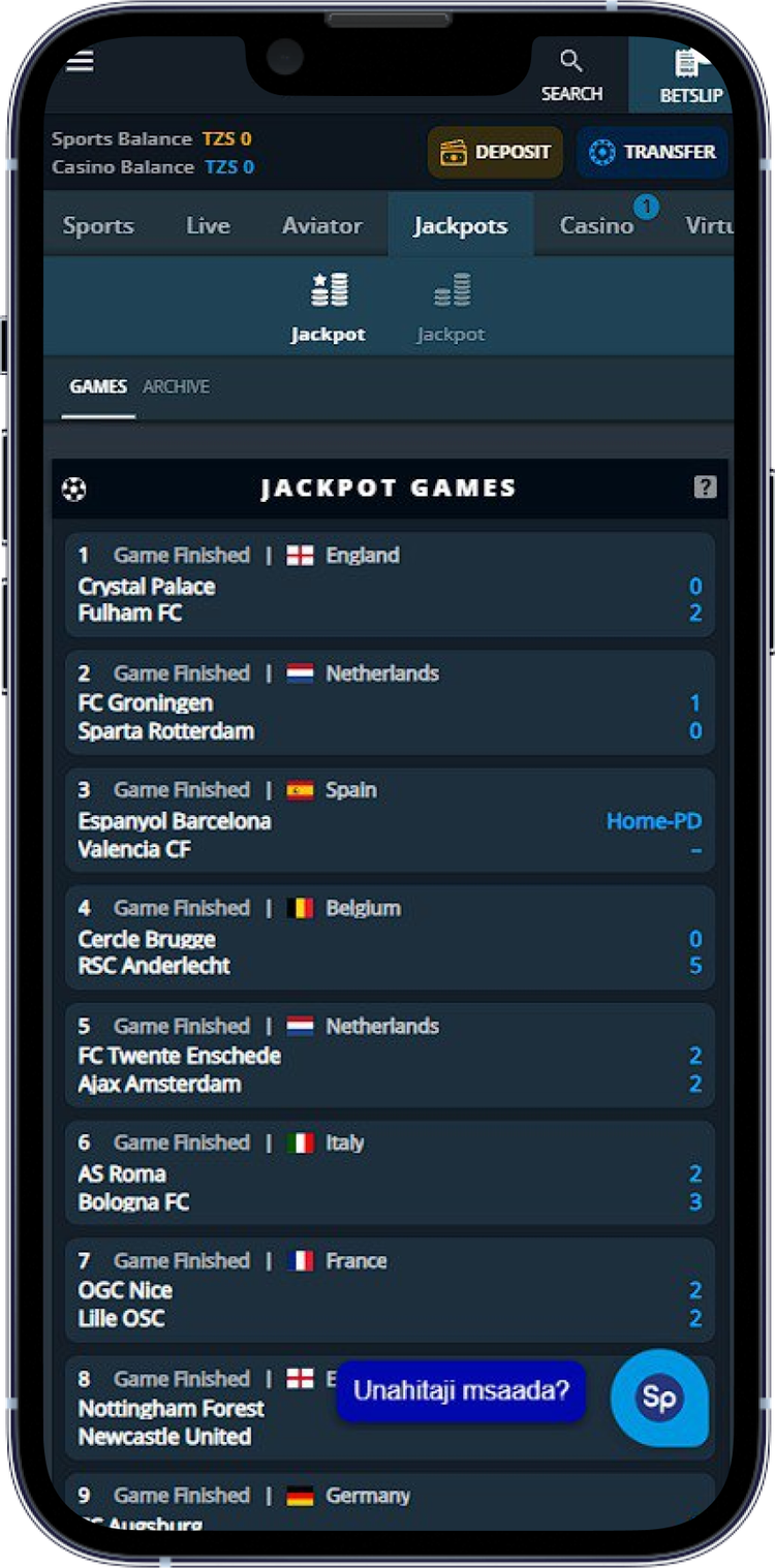 Sportpesa app for iphone tz free download  