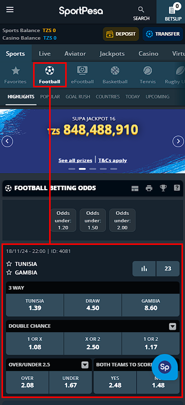 Download sportpesa app for iphone tz
