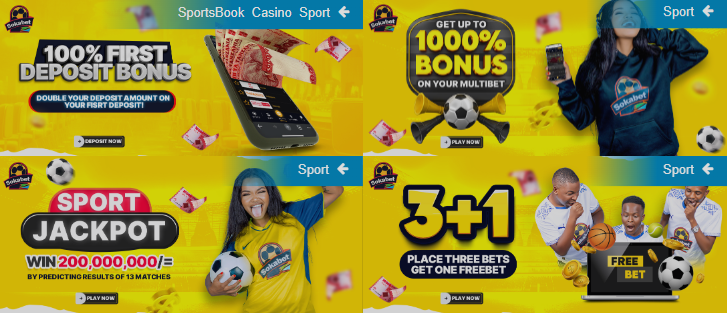 Sokabet Sports bonuses