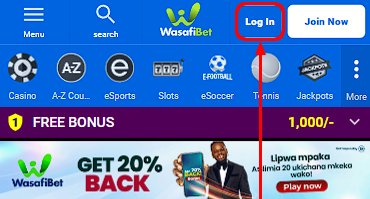 How to Login to Wasafi Bet?  