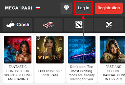 Megapari login