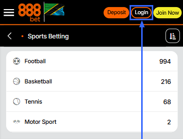 888 bet login 