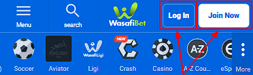 wasafibet register login