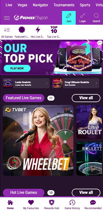 Premier bet casino