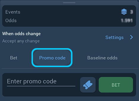 promo code example 3