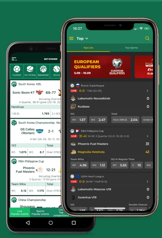 Betwinner apps