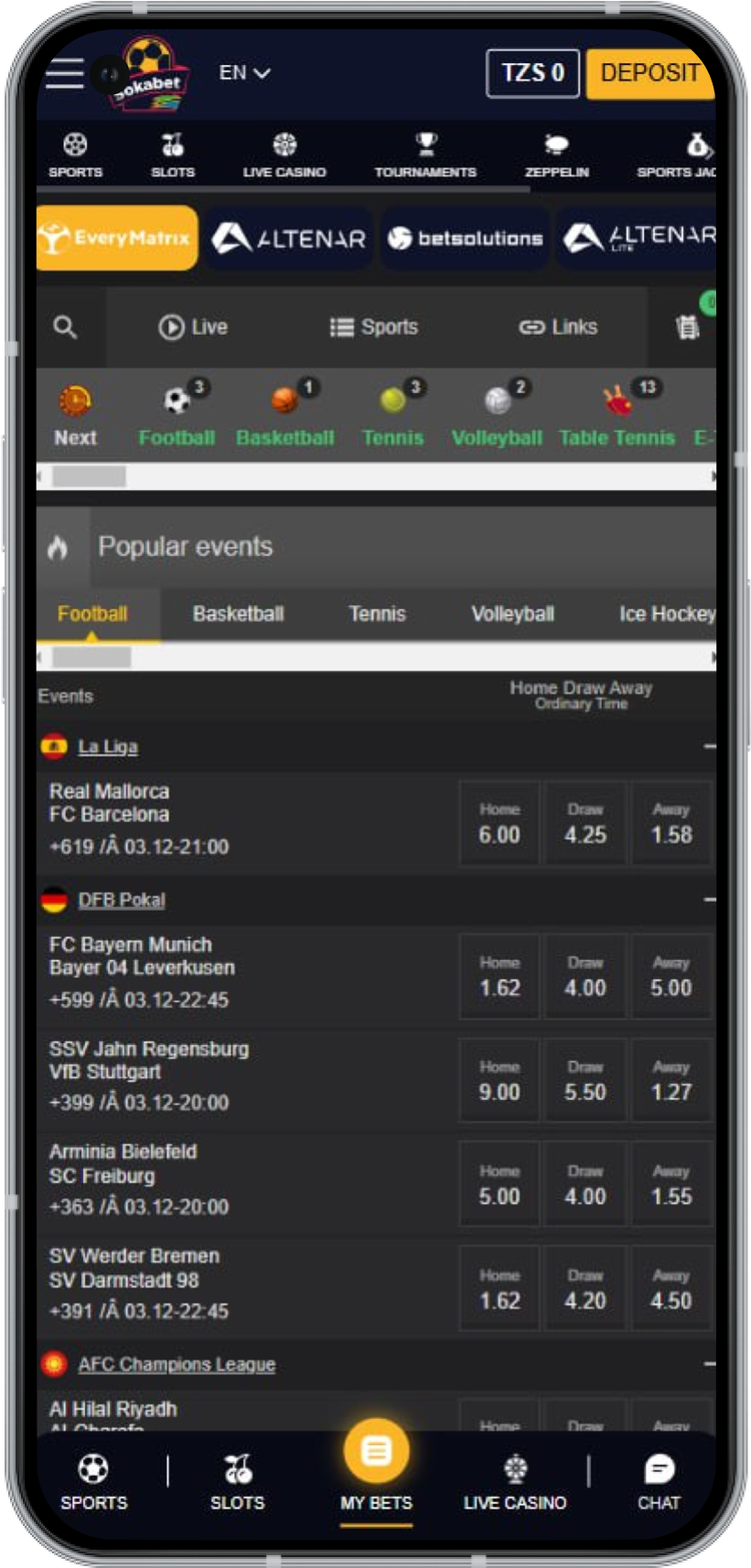 Sokabet betting app tz download free